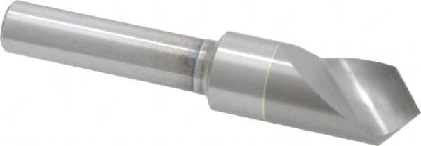 M.A. Ford - 3/8" Head Diam, 1/4" Shank Diam, 1 Flute 100° Solid Carbide Countersink - Exact Tooling