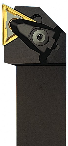 Seco - DTJN, Left Hand Cut, 1" Shank Height x 1" Shank Width, Negative Rake Indexable Turning Toolholder - 6" OAL, TN..43. Insert Compatibility, Series Clamp Lock - Exact Tooling