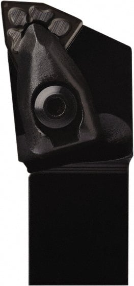 Seco - DWLN, Right Hand Cut, 95° Lead Angle, 32mm Shank Height x 32mm Shank Width, Negative Rake Indexable Turning Toolholder - 170mm OAL, WN..0604.. Insert Compatibility, Series Dual Clamp - Exact Tooling