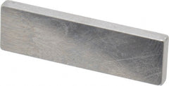 Mitutoyo - 0.101" Rectangular Steel Gage Block - Accuracy Grade 0, Includes Certificate of Inspection - Exact Tooling