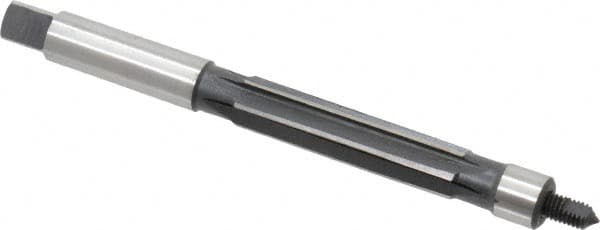 Made in USA - 7/16" Reamer Diam, 0.4325" Diam Straight Shank, 1-3/4" Flute Length, Hand Expansion Reamer - Exact Tooling