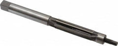Made in USA - 1/2" Reamer Diam, 0.4950" Diam Straight Shank, 1-13/16" Flute Length, Hand Expansion Reamer - Straight Flute, 5-1/2" OAL, Right Hand Cut, 6 Flutes, High Speed Steel - Exact Tooling
