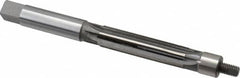 Made in USA - 5/8" Reamer Diam, 0.6200" Diam Straight Shank, 2-1/2" Flute Length, Hand Expansion Reamer - Straight Flute, 6-1/2" OAL, Right Hand Cut, 6 Flutes, High Speed Steel - Exact Tooling