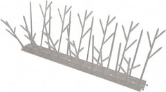 Bird-X - Plastic Bird Spikes - 4-1/2 Inch High x 4-1/2 Inch Wide x 10 Ft. Long x 1 Inch Thick - Exact Tooling
