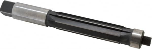 Made in USA - 1-1/4" Reamer Diam, Straight Shank, 4-3/8" Flute Length, Hand Expansion Reamer - Exact Tooling