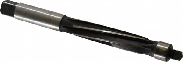 Made in USA - 9/16" Reamer Diam, Straight Shank, 2-1/8" Flute Length, Hand Expansion Reamer - Exact Tooling