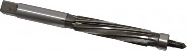 Made in USA - 11/16" Reamer Diam, Straight Shank, 2-1/2" Flute Length, Hand Expansion Reamer - Exact Tooling