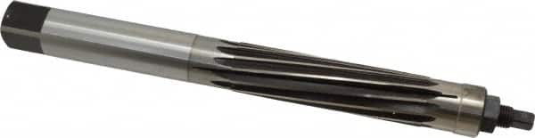 Made in USA - 1-1/8" Reamer Diam, Straight Shank, 4-1/8" Flute Length, Hand Expansion Reamer - Exact Tooling