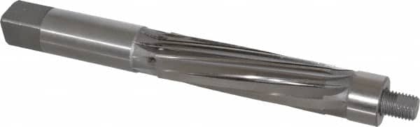 Made in USA - 1-1/4" Reamer Diam, Straight Shank, 4-3/8" Flute Length, Hand Expansion Reamer - Exact Tooling