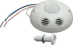 Leviton - 1,000 Square Ft. Coverage, Infrared and Ultrasonic Occupancy Sensor Wall Switch - 24 VDC, Off-White - Exact Tooling