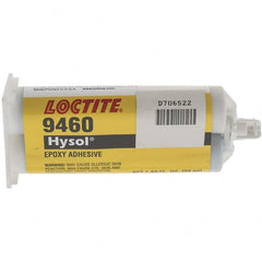 Loctite - 50 mL Dual Cartridge Structural Adhesive - 50 min Working Time, 3,500 psi Shear Strength - Exact Tooling
