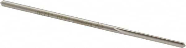 Made in USA - 0.123" Cobalt 4 Flute Dowel Pin Chucking Reamer - Exact Tooling