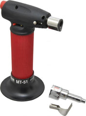 Master Appliance - Tabletop Butane Torch - 2 hr Operating Time - Exact Tooling