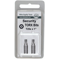 Security Torx Insert Bit On 5/16″ Hex Drive T55s × 35mm (2 Bit Pack) - Exact Tooling