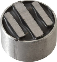 Mag-Mate - 5/16-18 Thread, 1-1/4" Diam, 3/4" High, 18 Lb Average Pull Force, Neodymium Rare Earth Pot Magnet - Aluminum Insulated - Exact Tooling