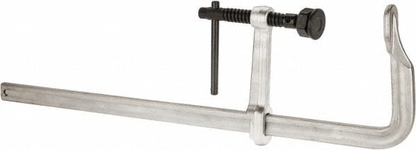 Gibraltar - 4-3/4" Throat Depth, 19-11/16" Max Capacity, Standard Sliding Arm Clamp - 2,200 Lb Clamping Pressure - Exact Tooling