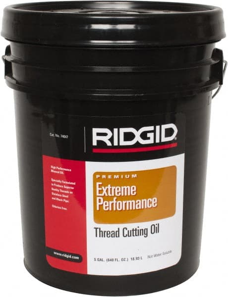 Ridgid - Stainless Steel Cutting Oil - 5 Gallon Bucket - Exact Tooling