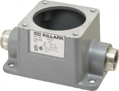 Hubbell Killark - 30 Amp, 3/4 Inch Hub Size, Metallic Pin and Sleeve Back Box - 250 VDC, 600 VAC - Exact Tooling
