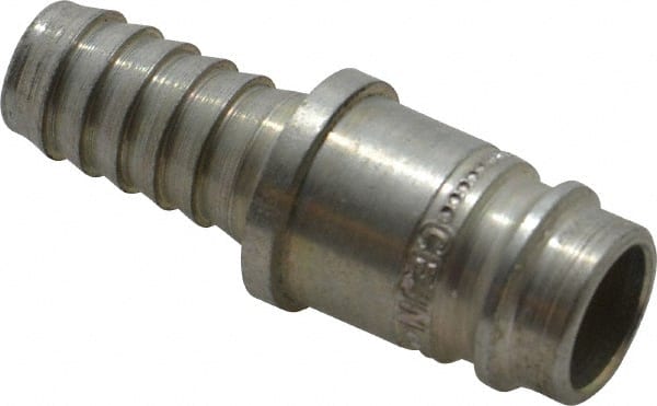 CEJN - Hose Barb European High Flow Pneumatic Hose High Flow Connector - Steel Zinc-Plated, 3/8" Body Diam, 3/8" Hose ID - Exact Tooling