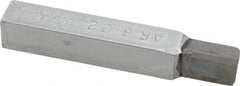 Made in USA - 3/8 x 3/8" Shank, Square Shoulder Turning Single Point Tool Bit - AR-6, Grade C2 - Exact Tooling