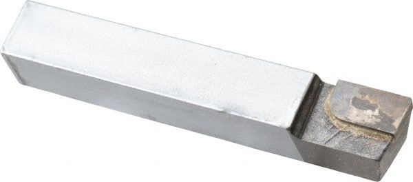 Made in USA - 5/8 x 5/8" Shank, Square Shoulder Turning Single Point Tool Bit - AR-10, Grade C2 - Exact Tooling