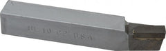 Made in USA - 5/8 x 5/8" Shank, Lead Angle Turning Single Point Tool Bit - BL-10, Grade C2 - Exact Tooling