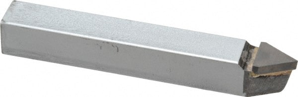 Made in USA - 1/2 x 1/2" Shank, Threading Single Point Tool Bit - E-8, Grade C2 - Exact Tooling