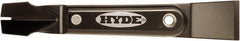Hyde Tools - Stiff Steel 2-Edge Scraper - 1-1/4" Blade Width - Exact Tooling