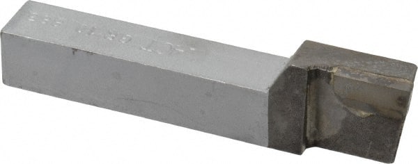 Made in USA - 5/8 x 5/8" Shank, Offset Side Cutting Single Point Tool Bit - GR-10, Grade C2 - Exact Tooling