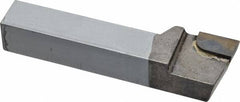Made in USA - 3/4 x 3/4" Shank, Offset Side Cutting Single Point Tool Bit - GR-12, Grade C2 - Exact Tooling
