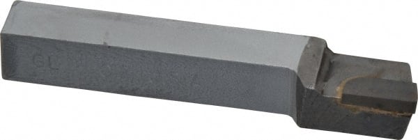 Made in USA - 1/2 x 1/2" Shank, Offset Side Cutting Single Point Tool Bit - GL-8, Grade C2 - Exact Tooling