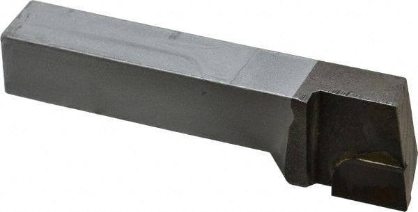 Made in USA - 3/4 x 3/4" Shank, Offset Side Cutting Single Point Tool Bit - GL-12, Grade C2 - Exact Tooling