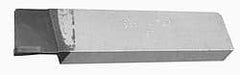 Made in USA - 1 x 1/2" Shank, Cutoff & Grooving Single Point Tool Bit - CT-120(445), Grade K68 - Exact Tooling