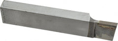 Made in USA - 1 x 1/2" Shank, Cutoff & Grooving Single Point Tool Bit - CT-122(433), Grade C2 - Exact Tooling