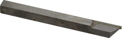 Made in USA - 1/2 x 1/2" Shank, Cutoff & Grooving Single Point Tool Bit - SA-12C, Grade C2 - Exact Tooling