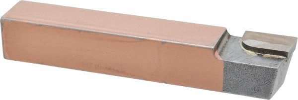 Made in USA - 3/4 x 3/4" Shank, Square Shoulder Turning Single Point Tool Bit - AR-12, Grade C5 - Exact Tooling