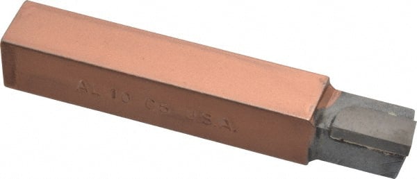 Made in USA - 5/8 x 5/8" Shank, Square Shoulder Turning Single Point Tool Bit - AL-10, Grade C5 - Exact Tooling