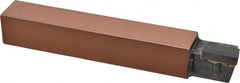 Made in USA - 1 x 1" Shank, Square Shoulder Turning Single Point Tool Bit - AL-16, Grade C5 - Exact Tooling