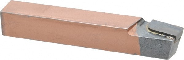 Made in USA - 5/8 x 5/8" Shank, Lead Angle Turning Single Point Tool Bit - BR-10, Grade C5 - Exact Tooling