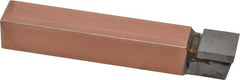 Made in USA - 5/8 x 5/8" Shank, Square Nose Single Point Tool Bit - C-10, Grade C5 - Exact Tooling