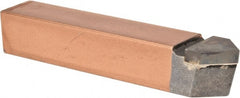 Made in USA - 3/4 x 3/4" Shank, Pointed Nose Single Point Tool Bit - D-12, Grade C5 - Exact Tooling