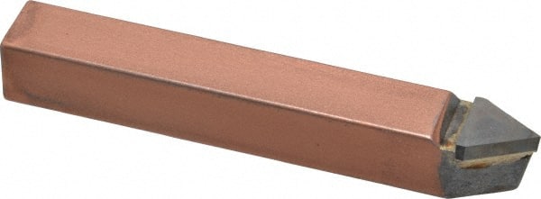 Made in USA - 1/2 x 1/2" Shank, Threading Single Point Tool Bit - E-8, Grade C5 - Exact Tooling