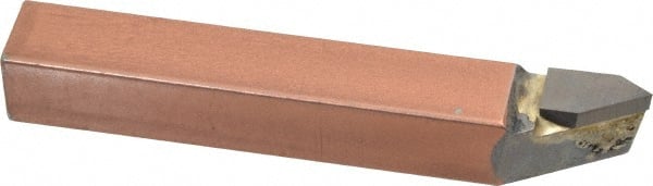 Made in USA - 1/2 x 1/2" Shank, Offset Threading Single Point Tool Bit - ER-8, Grade C5 - Exact Tooling
