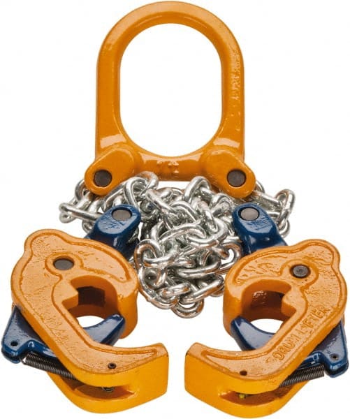 Value Collection - 2,000 Lb Load Capacity, 55 Gal Drum Lifter - For 55 Gal Drums - Exact Tooling