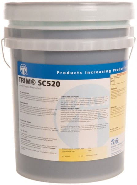 Master Fluid Solutions - 1 Gal & 5 Gal Bottle/Pail Cutting & Cleaning Fluid - Semisynthetic - Exact Tooling