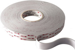 3M - 1" x 36 Yd Acrylic Adhesive Double Sided Tape - Exact Tooling
