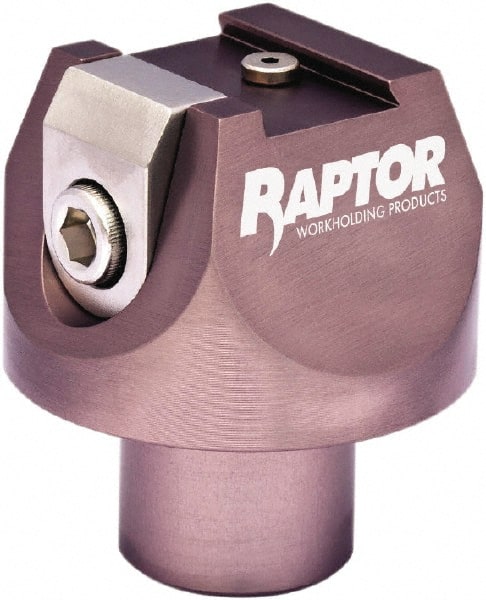 Raptor Workholding - 3/4" Jaw Width, 1-1/2" High Dovetail Vise - For Use with 4 & 5 Axis Workholding Systems - Exact Tooling