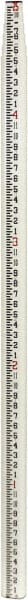 Johnson Level & Tool - Optical Level Fiberglass Grade Rod - 4 Sections, 25 Ft. Overall Length - Exact Tooling