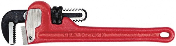 Proto - 60" Steel Straight Pipe Wrench - 6" Pipe Capacity - Exact Tooling