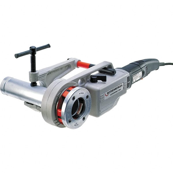 Rothenberger - Pipe Threader Sets Minimum Pipe Capacity (Inch): 1/2 Maximum Pipe Capacity (Inch): 2 - Exact Tooling